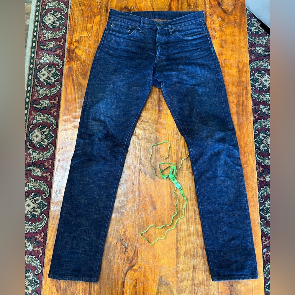 Okayama Denim x Japan Blue 18oz Siderite Slub Jeans